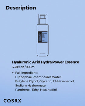 COSRX hand applying toner showing even spread and immediate moisturized feel