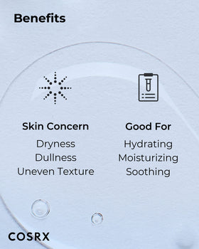 COSRX cap detail showing secure closure and leak-resistant benefit