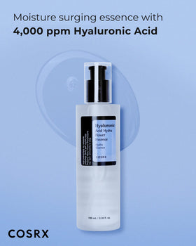 COSRX pump dispensing essence fast absorption for speedy morning routines