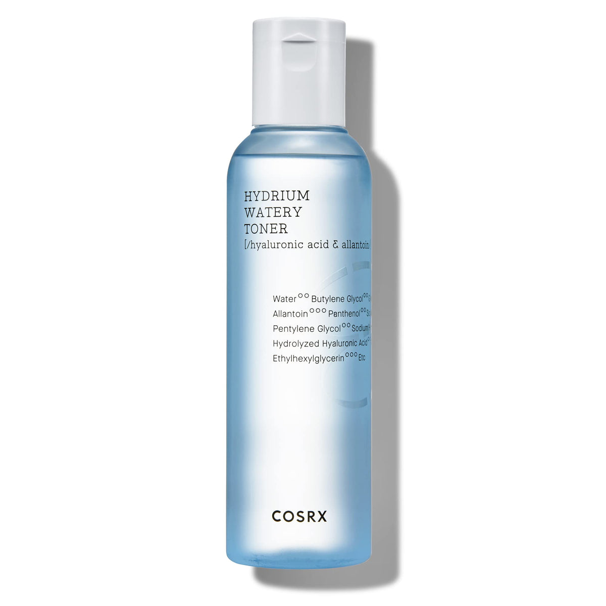 COSRX front bottle view showing product and hydration-focus benefits