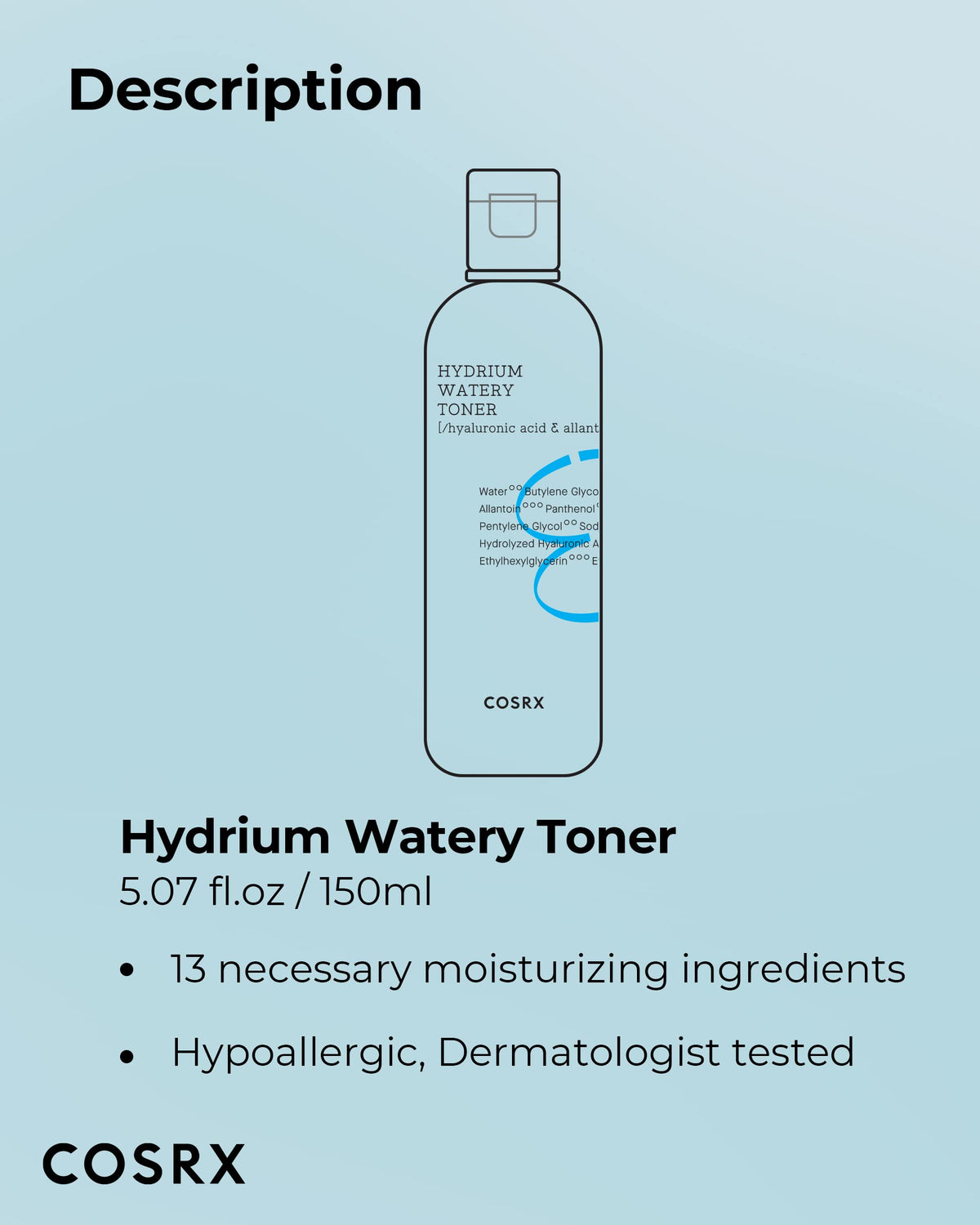 COSRX toner layered with serum demonstrating enhanced skin absorption