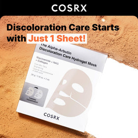 COSRX close-up of hydrogel texture highlighting hydration delivery