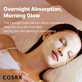 COSRX ingredient display with alpha-arbutin and niacinamide benefits