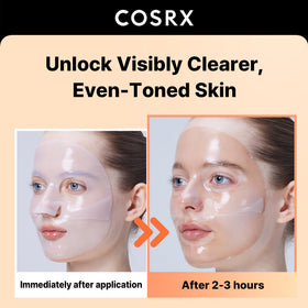 COSRX open pouch revealing clear hydrogel and nourishing essence