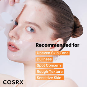 COSRX side profile of mask fitting contours for better absorption