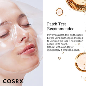 COSRX mask in a travel bag illustrating portability and ease