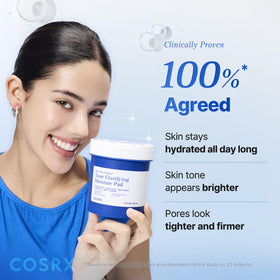 COSRX display of arbutin and glutathione ingredients for tone care