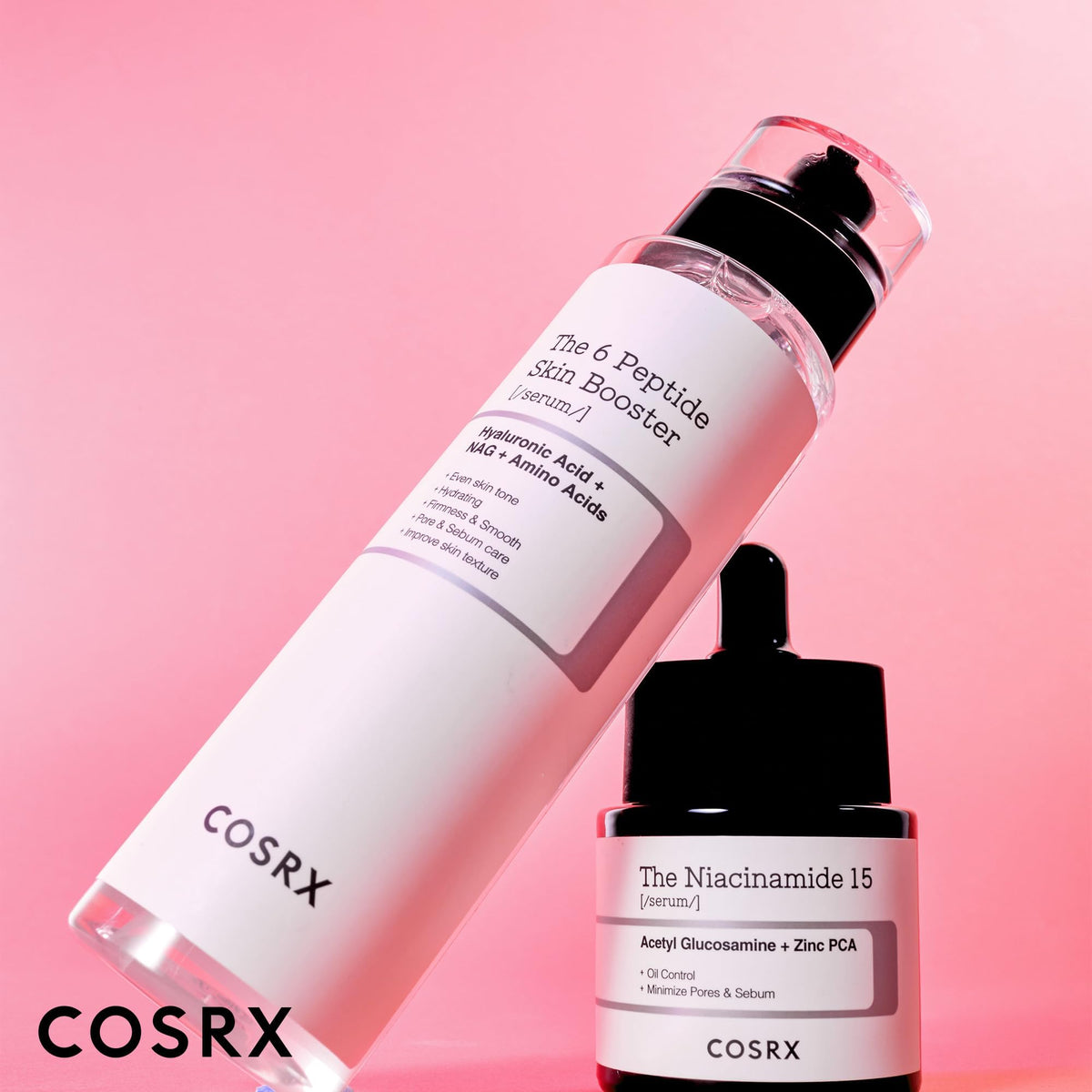 COSRX ingredient label closeup showing usage instructions and safety notes