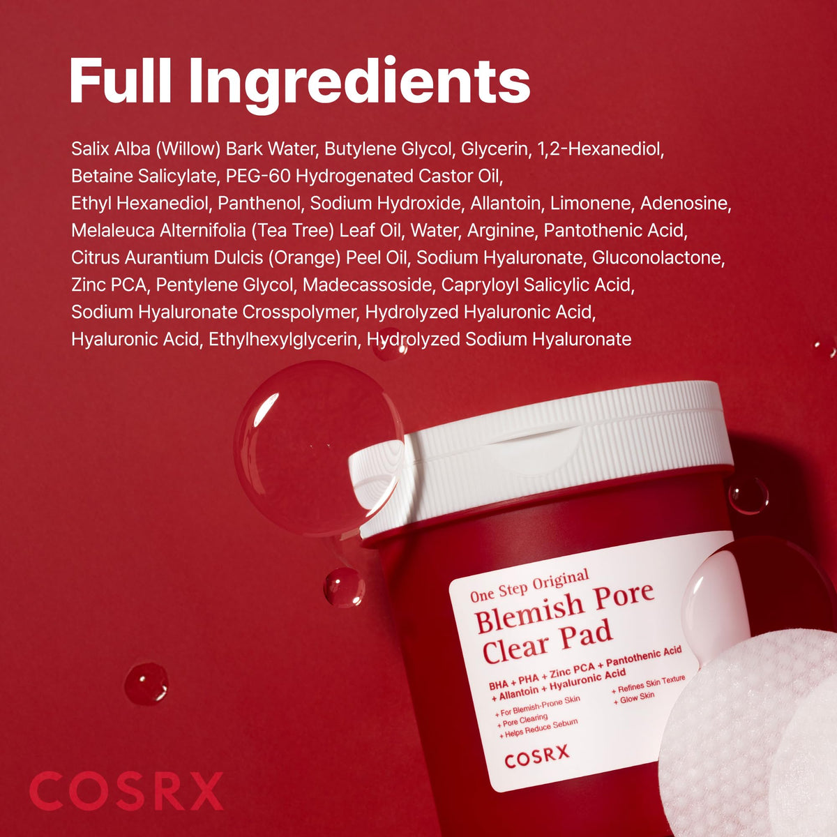 COSRX on bathroom counter in morning routine portraying convenient use