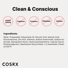 COSRX on bathroom counter in lifestyle scene, convenient daily spot-treatment option
