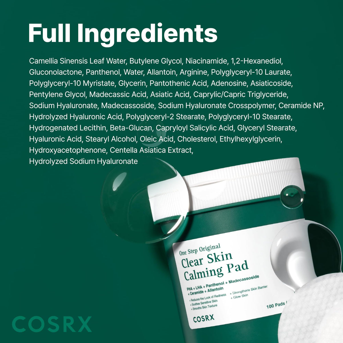COSRX pad in bathroom setting showing easy routine integration