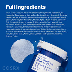 COSRX pad used in bathroom routine portraying quick daily use
