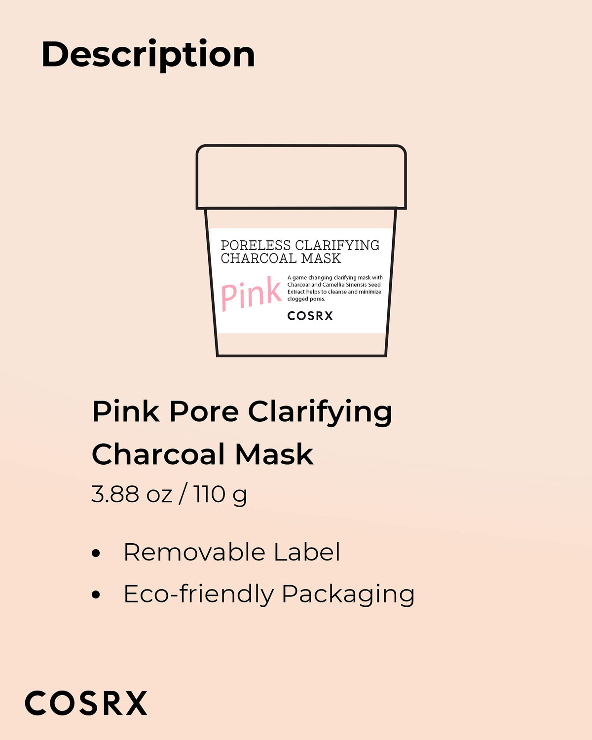 COSRX jar on bathroom vanity styled for spa night, promotes relaxing at‑home treatment