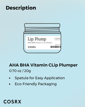 COSRX jar on nightstand illustrating overnight lip care routine