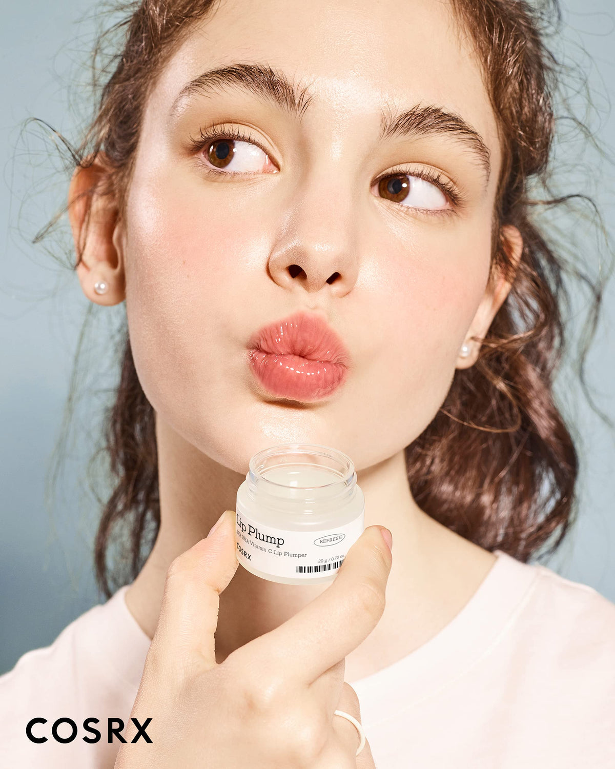 COSRX open jar texture of creamy jelly balm for smooth application
