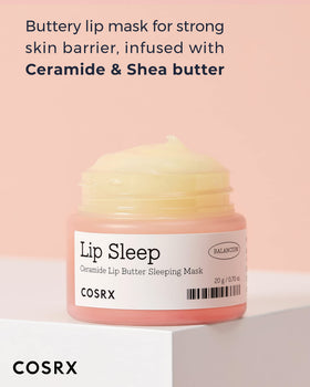 COSRX ingredients staged: ceramide shea coconut jojoba for barrier support