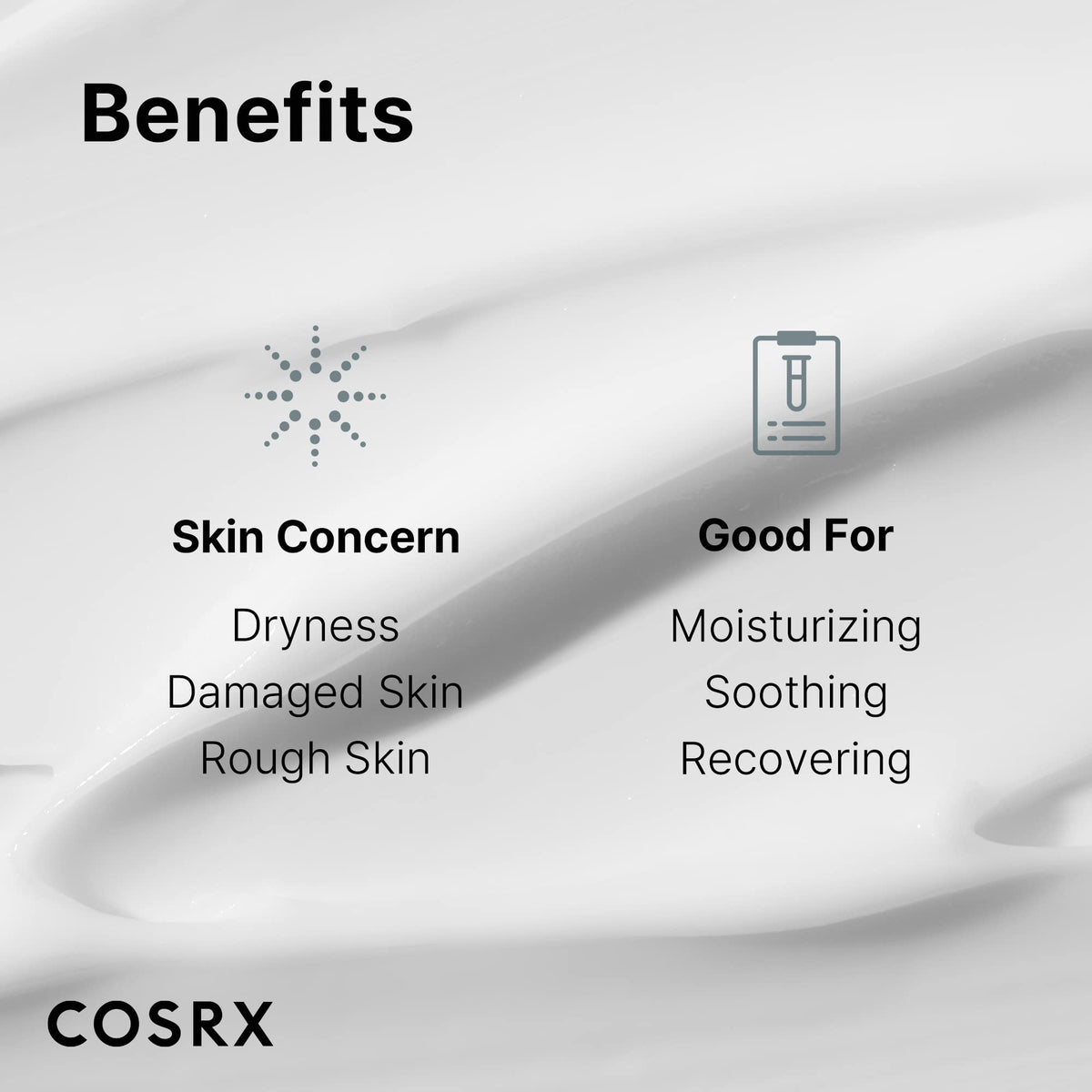 COSRX moisturizer on vanity during morning routine for quick layering benefit