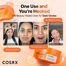 COSRX open jar with hydrogel patches to show quantity