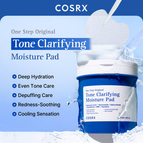 COSRX close-up pad texture highlighting thin cushiony surface