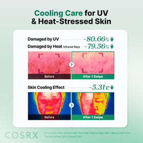 COSRX embossed pad surface demonstrating mild texturing action