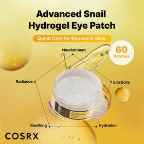COSRX patch texture close-up highlighting hydrogel smoothness for hydration