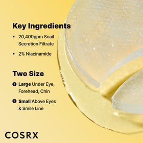 COSRX patches in hand to show scale and easy application benefit