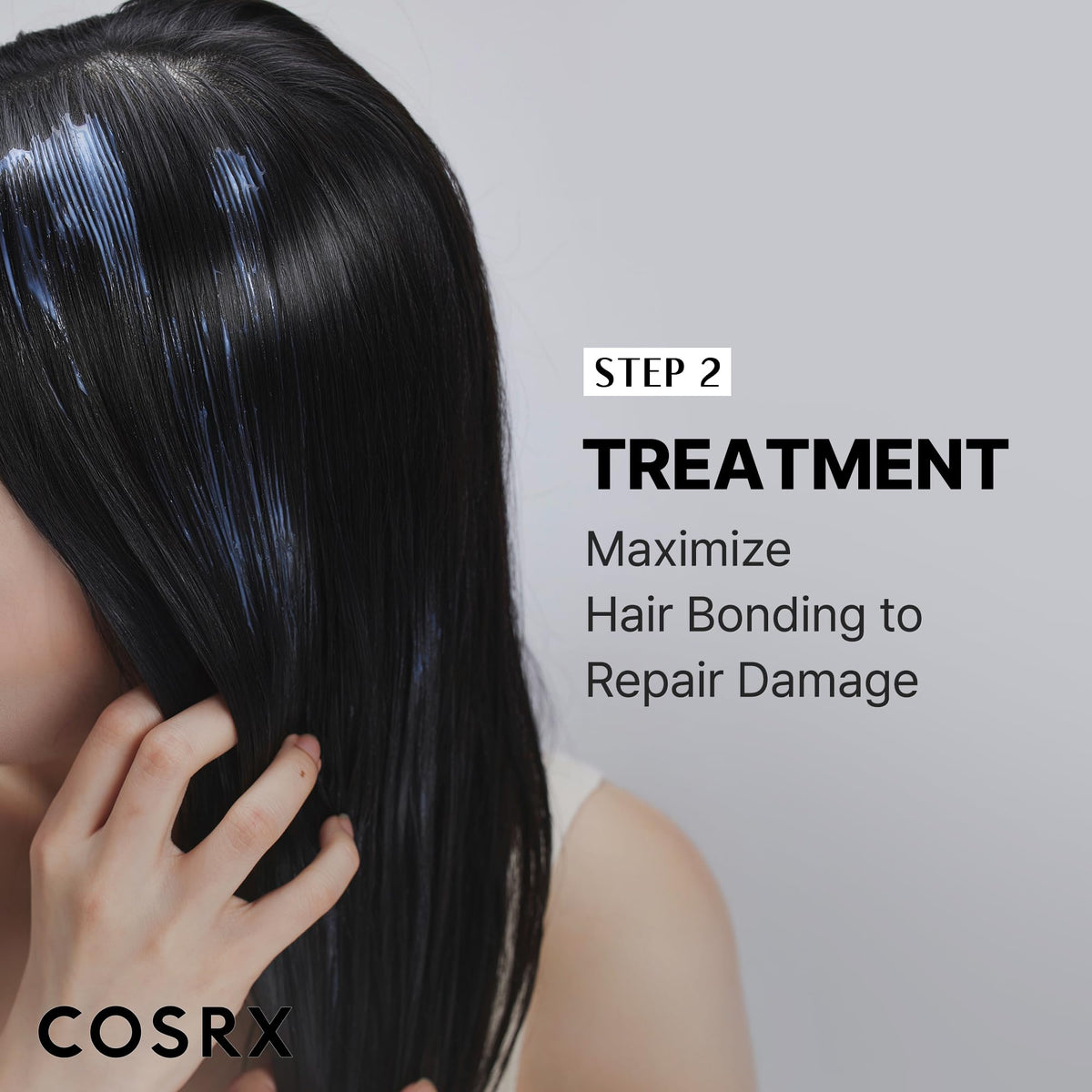 COSRX ingredient focus on peptide complex highlighting targeted bond support