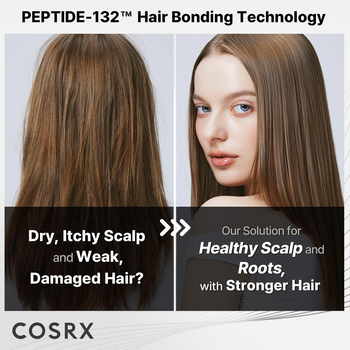 COSRX oil serum dispensal showing glossy shine effect