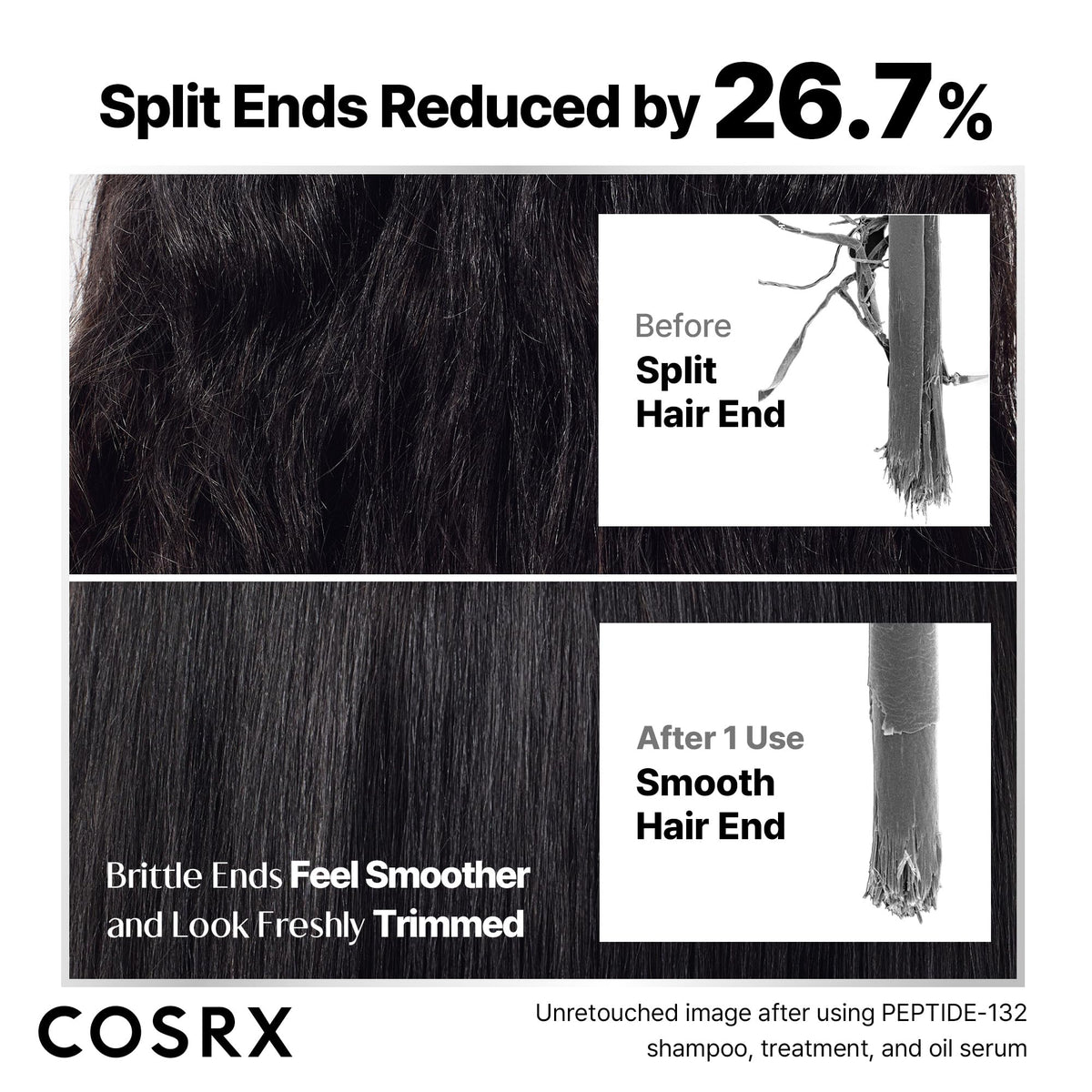 COSRX hair treatment creamy texture illustrating deep repair