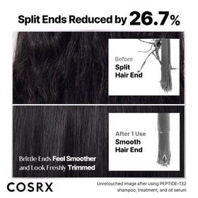 COSRX hair treatment creamy texture illustrating deep repair