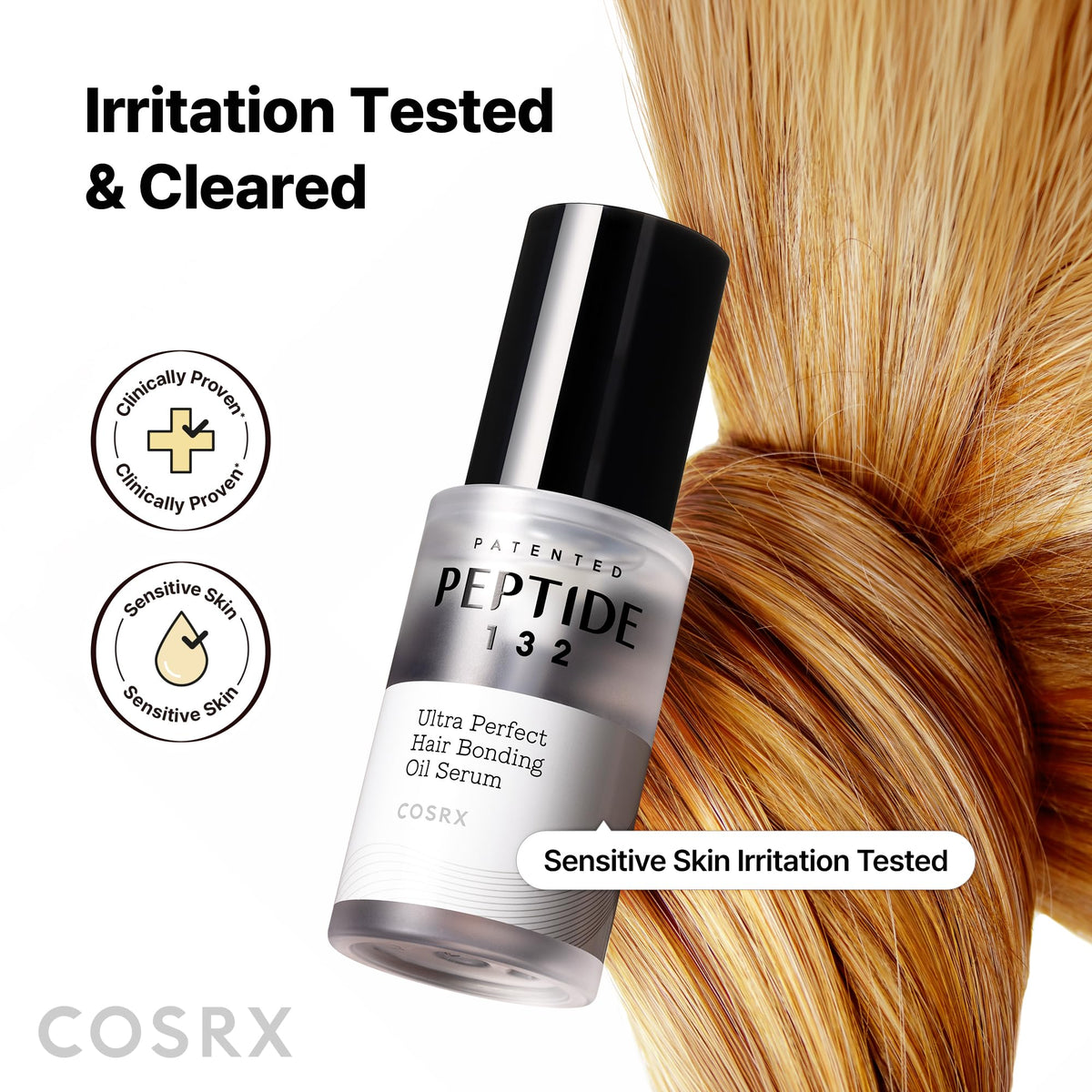 COSRX bottle on bathroom shelf in lifestyle setting for everyday use