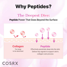 COSRX patch applied under eye, cooling depuffing comfort benefit