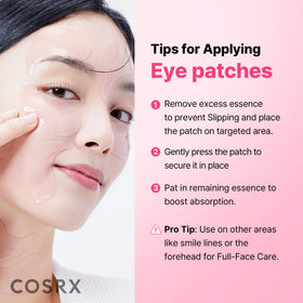 COSRX serum texture droplet from patch, nourishing hydration benefit