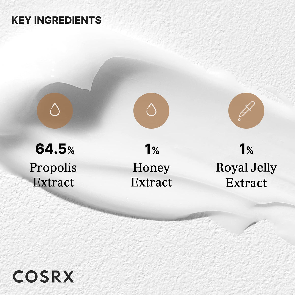 COSRX jar cap and nozzle detail illustrating hygienic packaging and convenience