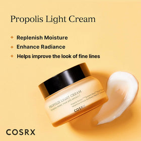 COSRX label close-up displaying ingredient list for informed shoppers
