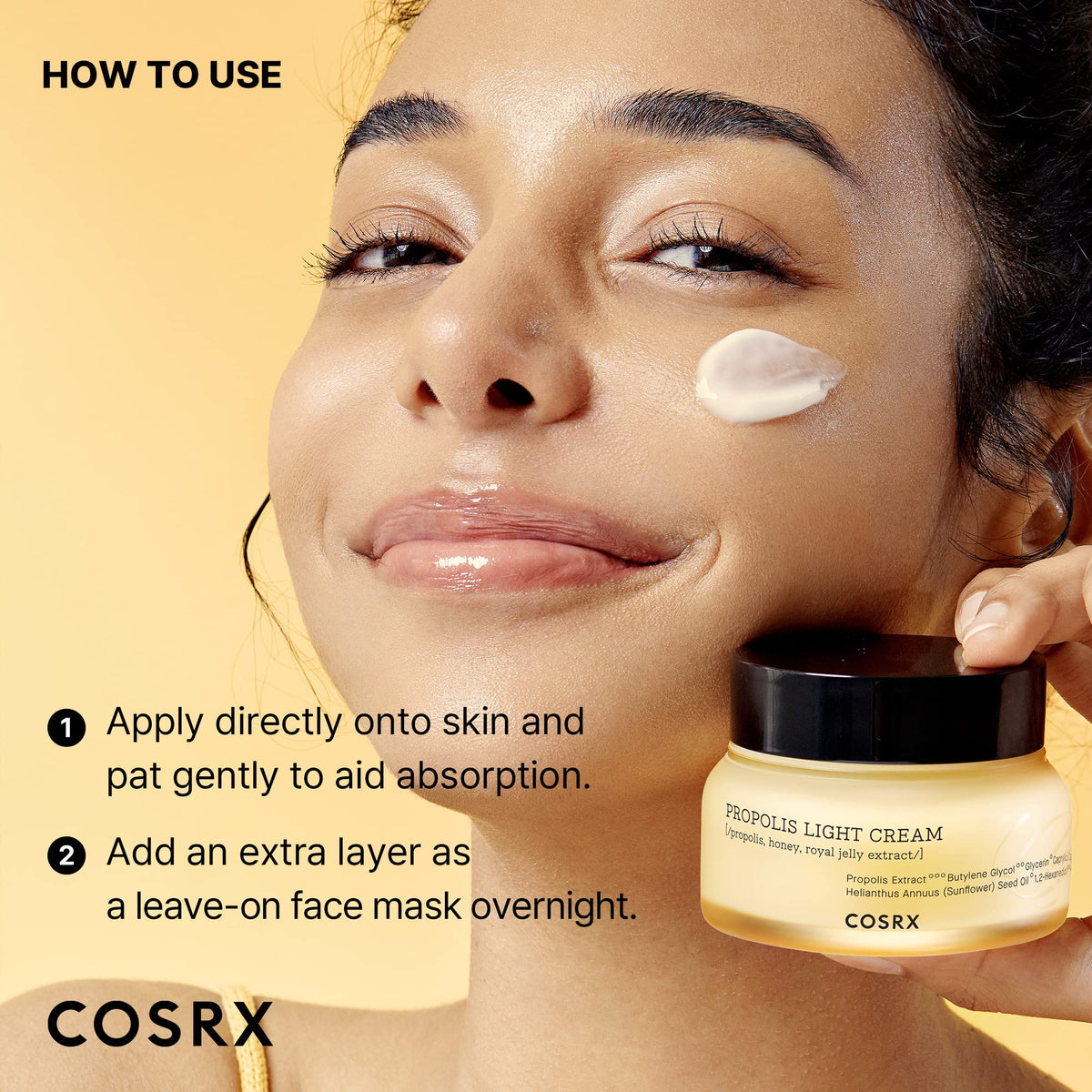 COSRX product on bathroom shelf in lifestyle scene suggesting daily routine use
