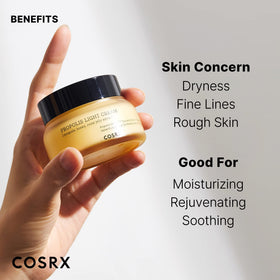COSRX 65ml size comparison showing scale for travel and shelf planning