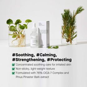 COSRX close-up droplet of the serum texture highlighting fast absorption benefit