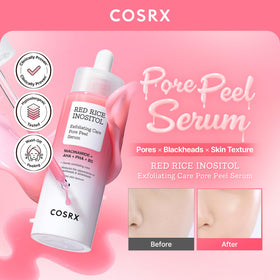 COSRX serum texture on dropper highlighting quick absorption benefit