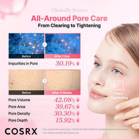 COSRX bottle styled on shelf conveying everyday skincare routine benefit