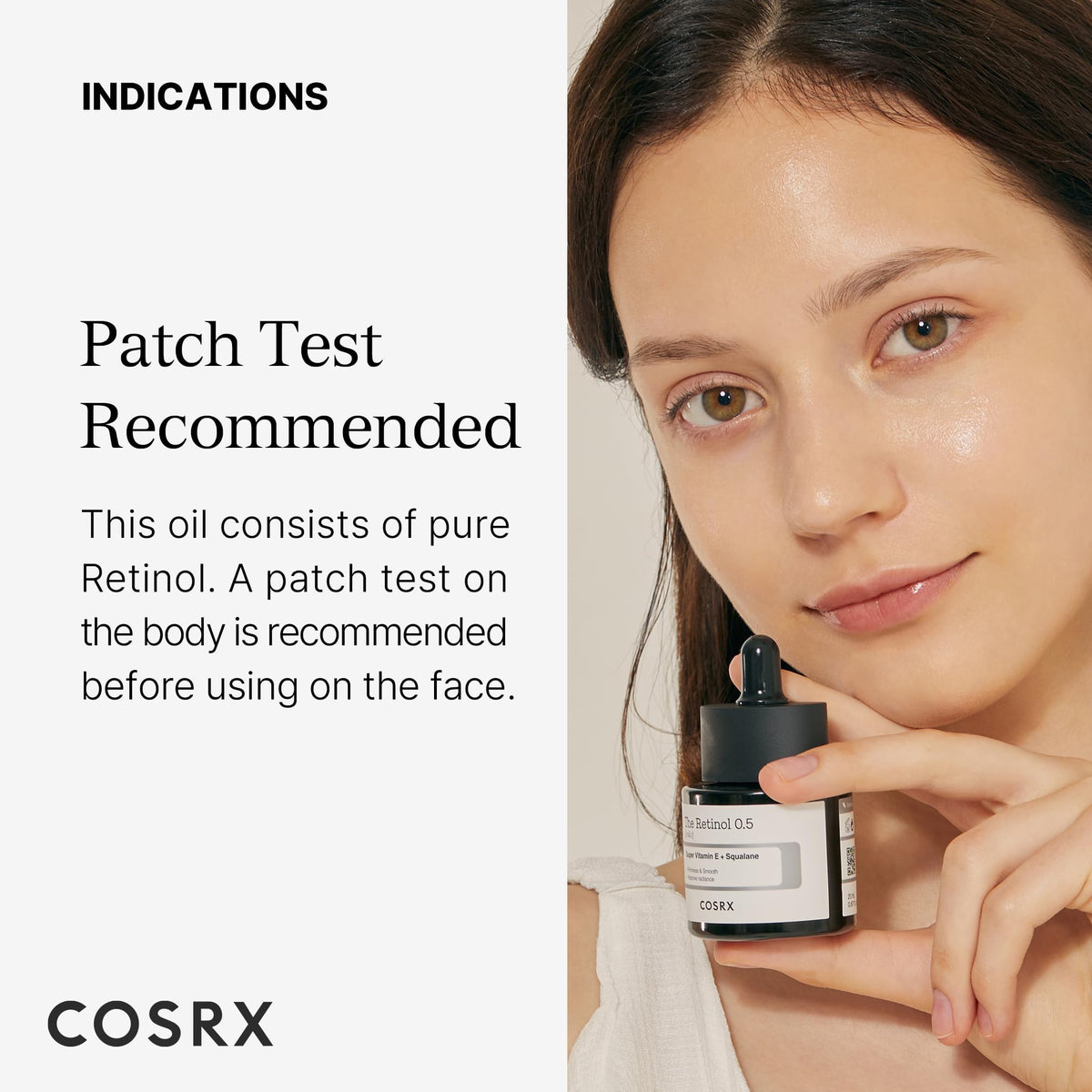 COSRX box and bottle detail emphasizing clean design and product clarity