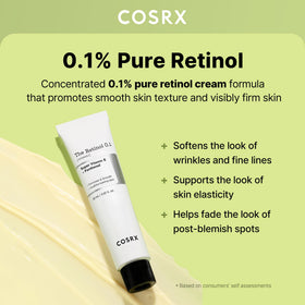 COSRX creamy texture close-up illustrating smooth, non-greasy finish