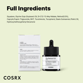 COSRX bottle on a bathroom shelf styled to show lifestyle-friendly skincare