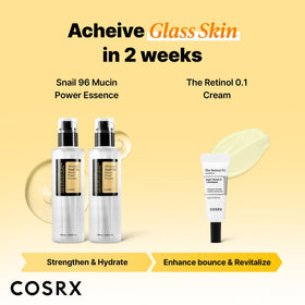COSRX retinol 0.1% mini jar showing gentle renewal option