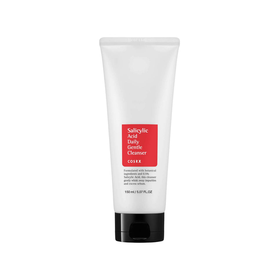 COSRX front packaging shot showing cleanser and benefits
