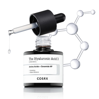 COSRX front packaging showing compact hydrating 20ml bottle and product name