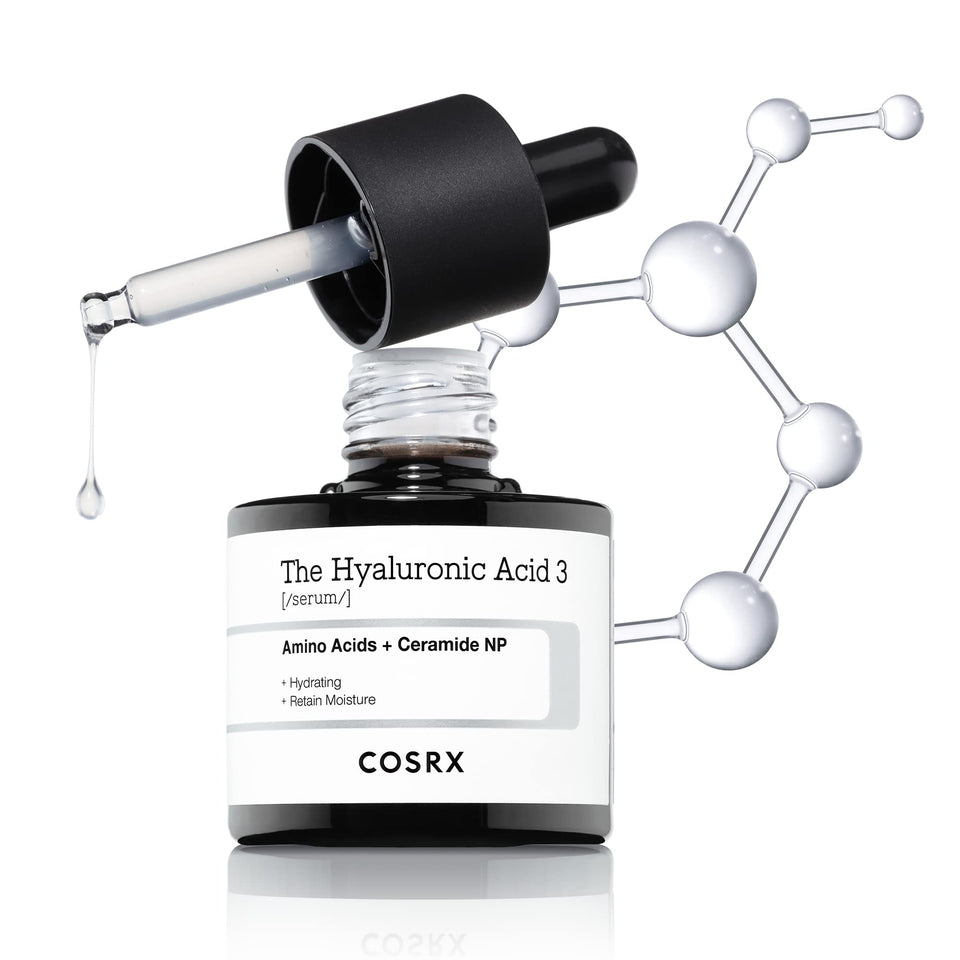COSRX front packaging showing compact hydrating 20ml bottle and product name