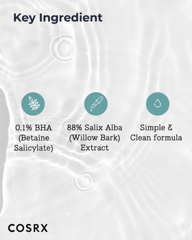 COSRX bottle beside ruler showing 100ml scale for size and travel planning