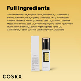 COSRX product on bathroom vanity in a simple routine setting suggesting daily use