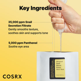 COSRX serum close-up showing rich texture for deep hydration benefit